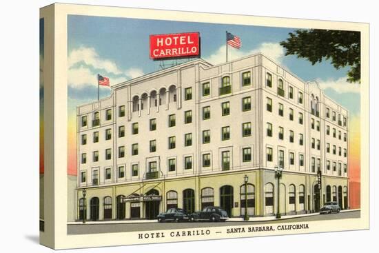 Hotel Carrillo, Santa Barbara, California-null-Stretched Canvas