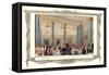 Hotel Cecil Restaurant-null-Framed Stretched Canvas