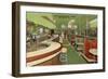 Hotel Clair Cocktail Lounge, Lake Geneva, Wisconsin-null-Framed Art Print