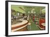 Hotel Clair Cocktail Lounge, Lake Geneva, Wisconsin-null-Framed Art Print