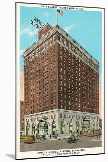 Hotel Claridge, Memphis, Tennessee-null-Mounted Art Print