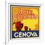 Hotel Colombia, Genova-null-Framed Giclee Print