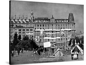 Hotel Colon, Barcelona; Spanish Civil War, 1936-null-Stretched Canvas