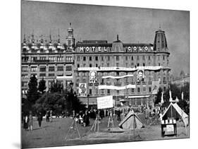 Hotel Colon, Barcelona; Spanish Civil War, 1936-null-Mounted Art Print