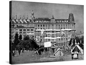 Hotel Colon, Barcelona; Spanish Civil War, 1936-null-Stretched Canvas