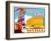 Hotel Colon, Sevilla-null-Framed Art Print