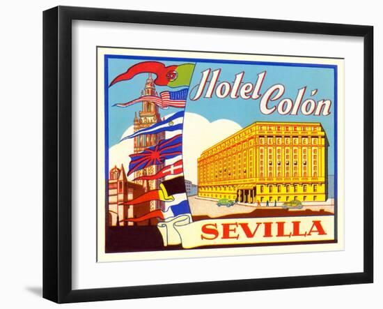Hotel Colon, Sevilla-null-Framed Art Print