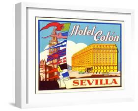 Hotel Colon, Sevilla-null-Framed Art Print