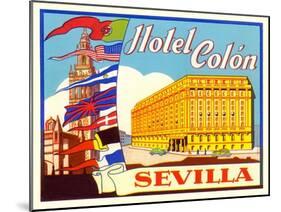 Hotel Colon, Sevilla-null-Mounted Art Print