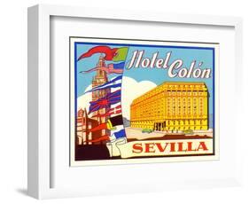 Hotel Colon, Sevilla-null-Framed Art Print