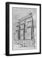 Hotel Commonwealth-Moses King-Framed Art Print