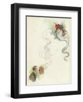 Hotel Communications-Dudley Hardy-Framed Giclee Print