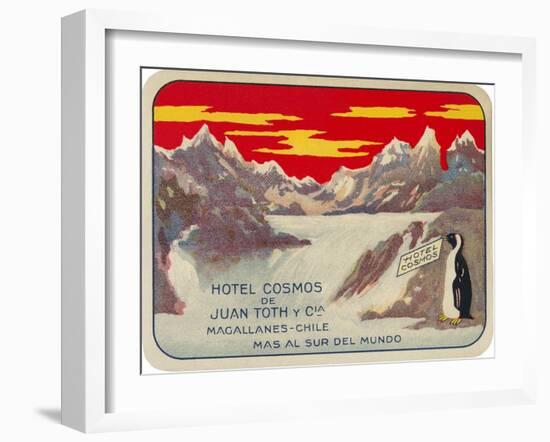 Hotel Cosmos, Magallanes, Chile-null-Framed Art Print