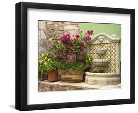 Hotel Courtyard, Guanajuato, Mexico-Merrill Images-Framed Photographic Print