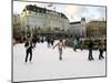 Hotel d'Angleterre and Skating Rink, Kongens Nytorv at Christmas, Copenhagen, Denmark-Sergio Pitamitz-Mounted Photographic Print