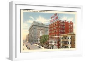 Hotel Darling, Wilmington, Delaware-null-Framed Art Print