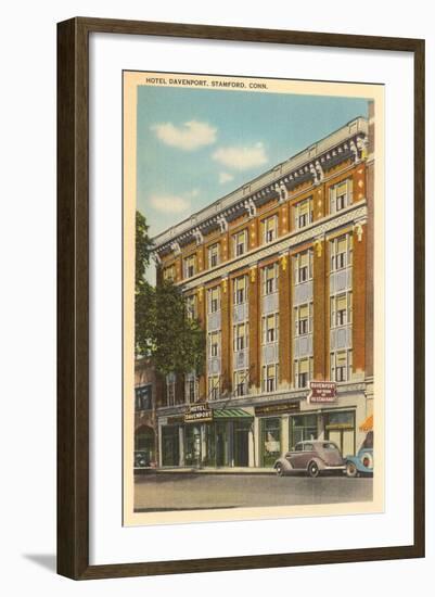 Hotel Davenport, Stamford, Connecticut-null-Framed Art Print