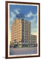 Hotel De Anza, San Jose-null-Framed Art Print