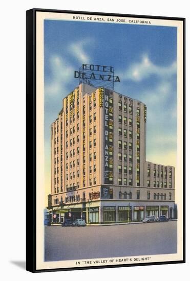 Hotel De Anza, San Jose-null-Framed Stretched Canvas