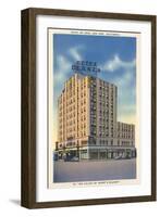 Hotel De Anza, San Jose-null-Framed Art Print