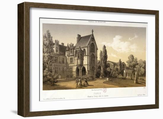 Hotel De Cluny, Paris-Deroy-Framed Giclee Print