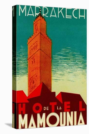 Hotel De La Mamounia-null-Stretched Canvas