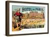 Hotel de Paris: Trouville-sur-Mer, c.1885-Théophile Alexandre Steinlen-Framed Art Print