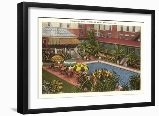 Hotel De Soto, Savannah, Georgia-null-Framed Art Print