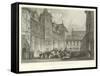 Hotel-De-Ville Bourges-Alphonse Marie de Neuville-Framed Stretched Canvas