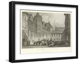 Hotel-De-Ville Bourges-Alphonse Marie de Neuville-Framed Giclee Print