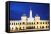 Hotel De Ville (City Hall), Ho Chi Minh City (Saigon), Vietnam, Indochina, Southeast Asia, Asia-Christian Kober-Framed Stretched Canvas