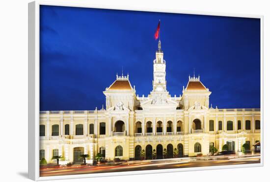 Hotel De Ville (City Hall), Ho Chi Minh City (Saigon), Vietnam, Indochina, Southeast Asia, Asia-Christian Kober-Framed Photographic Print