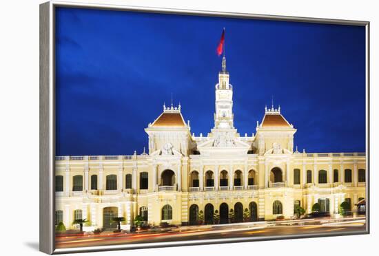 Hotel De Ville (City Hall), Ho Chi Minh City (Saigon), Vietnam, Indochina, Southeast Asia, Asia-Christian Kober-Framed Photographic Print