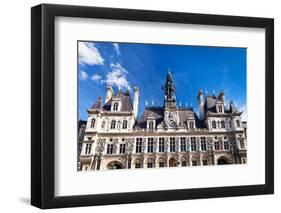 Hotel De Ville (City Hall) in Paris-vvoevale-Framed Photographic Print