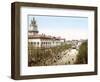 Hotel De Ville D' Avignon and Place De L'Horloge, Pub. 1900-null-Framed Giclee Print