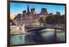 Hotel De Ville, from 'Souvenirs De Paris - Monuments Vues En Couleurs'-null-Framed Giclee Print