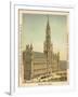 Hotel De Ville, Grand Place, Brussels-null-Framed Giclee Print