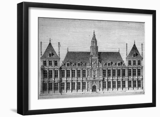 Hotel De Ville, Reims, France, 1882-1884-null-Framed Giclee Print