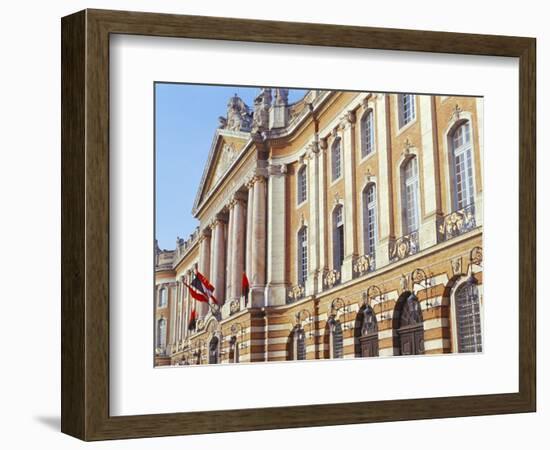 Hotel De Ville (Town Hall), Le Capitole, Town of Toulouse, Haute-Garonne, Midi-Pyrenees, France-null-Framed Photographic Print