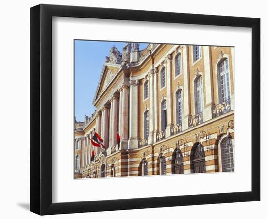 Hotel De Ville (Town Hall), Le Capitole, Town of Toulouse, Haute-Garonne, Midi-Pyrenees, France-null-Framed Photographic Print