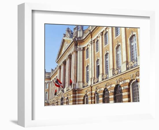 Hotel De Ville (Town Hall), Le Capitole, Town of Toulouse, Haute-Garonne, Midi-Pyrenees, France-null-Framed Photographic Print