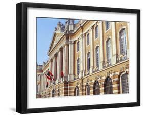 Hotel De Ville (Town Hall), Le Capitole, Town of Toulouse, Haute-Garonne, Midi-Pyrenees, France-null-Framed Photographic Print