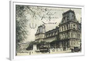 Hotel de Ville-Stephanie Monahan-Framed Giclee Print