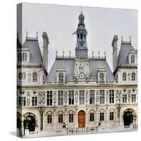 Hôtel de Ville-Tosh-Stretched Canvas