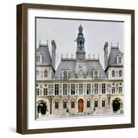 Hôtel de Ville-Tosh-Framed Art Print