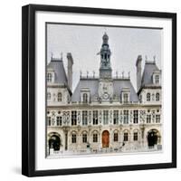 Hôtel de Ville-Tosh-Framed Art Print