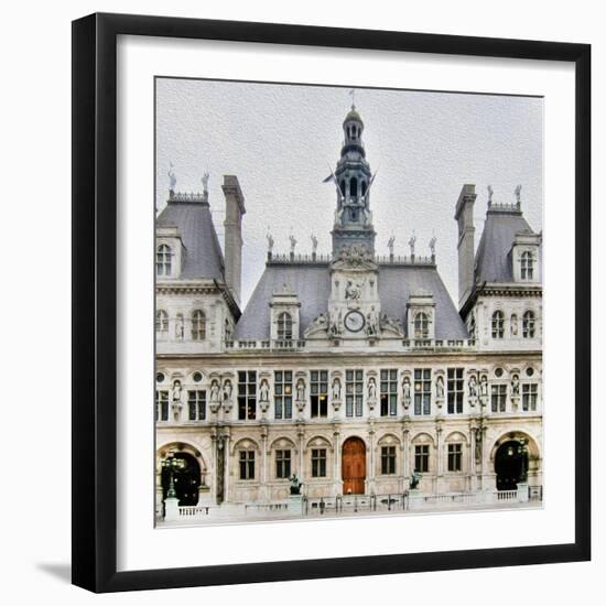 Hôtel de Ville-Tosh-Framed Art Print