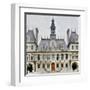 Hôtel de Ville-Tosh-Framed Art Print