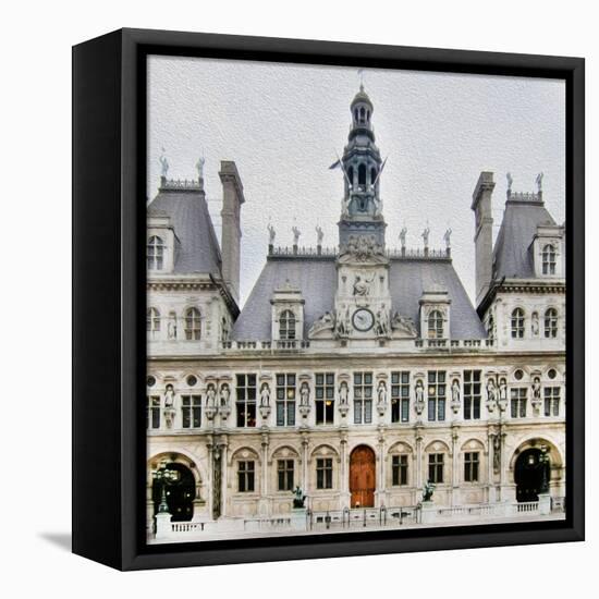 Hôtel de Ville-Tosh-Framed Stretched Canvas