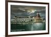 Hotel del Coronado by Moonlight, San Diego, California-null-Framed Premium Giclee Print